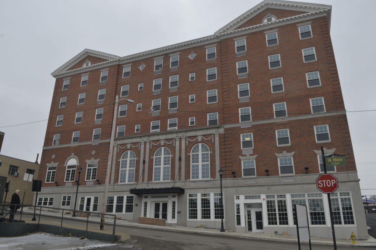 White Swan Apartments nearing moveins after total renovation